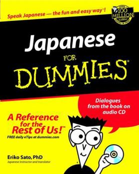 Paperback Japanese for Dummies [With CDROM] Book