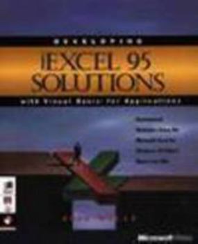 Paperback Developing Microsoft Excel 95 Solutions with Visual Basic for Applications Book
