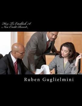 Paperback How To Establish A New Credit Record Book