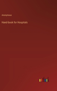 Hardcover Hand-book for Hospitals Book