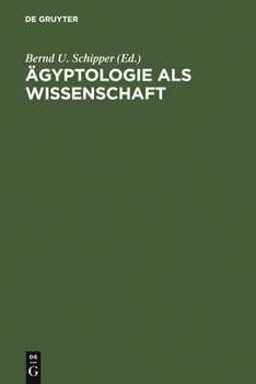 Hardcover Ägyptologie als Wissenschaft [German] Book