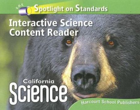 Paperback Harcourt School Publishers Science: Interactive Science Cnt Reader Reader Student Edition Science 08 Grade 4 Book
