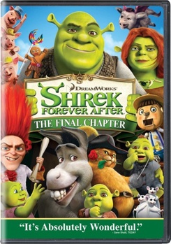 DVD Shrek Forever After Book