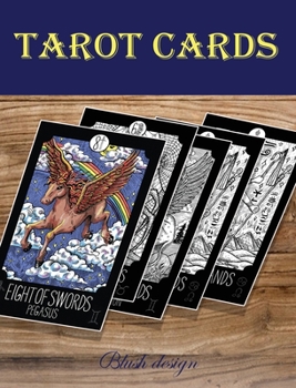 Hardcover Tarot Cards: Adult Coloring Book