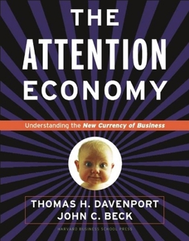 Hardcover The Attention Economy Book