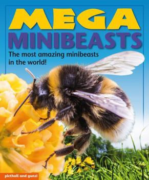 Paperback Mega Books - Mini Beasts: With Easy-To-Read Text and 30 Colorful Stickers Book