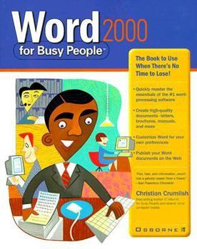 Paperback Word 2000 for Busy People Book
