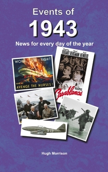 Paperback Events of 1943: news for every day of the year Book