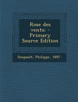 Paperback Rose des vents; [French] Book