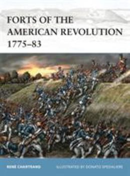 Paperback Forts of the American Revolution 1775-83 Book