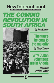 Paperback The Coming Revolution in South Africa Book