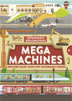 Hardcover Expandable Explorations: Mega Machines Book