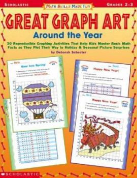 Paperback Math Skills Made Fun: Great Graph Art Around the Year Book