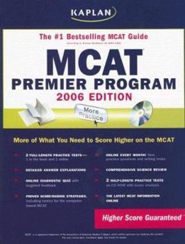 Paperback MCAT Premier Program [With CDROM] Book