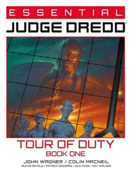 Paperback Essential Judge Dredd: Tour of Duty Book 1 Book