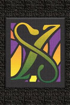 Paperback X: Monogram Letter Initial Internet Password Logbook: Keep track of usernames, passwords, web addresses in one easy and o Book