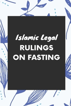 Paperback Islamic Legal Rulings on Fasting Book