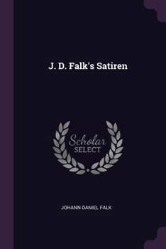 Paperback J. D. Falk's Satiren Book