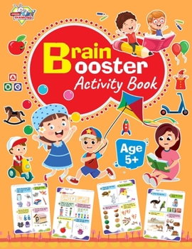 Paperback Brain Booster Activity Book - Age 5 Book