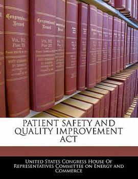 Paperback Patient Safety and Quality Improvement ACT Book