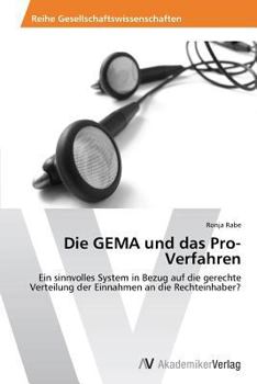 Paperback Die GEMA und das Pro-Verfahren [German] Book