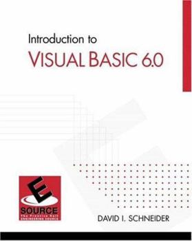 Paperback Introduction to Visual Basic 6.0 Book