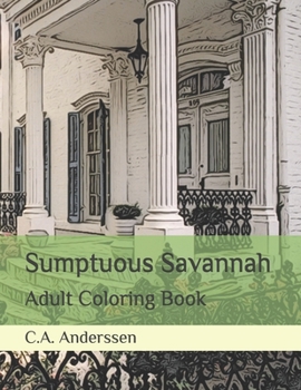 Sumptuous Savannah: Adult Coloring Book (Fairy Tale Towns)