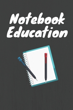 Paperback Notebook Education: Notebook Education Book Size: (6 x 9 15.24 x 22.86 cm) Notebook Professional Project Planning Education Book