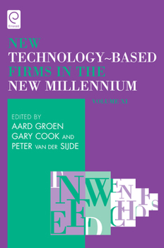 Hardcover New Technology-Based Firms in the New Millennium Book