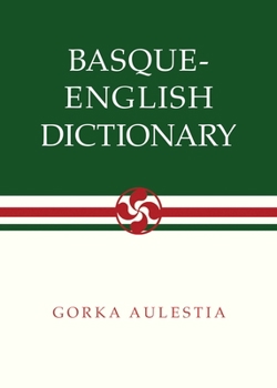 Hardcover Basque-English Dictionary Book