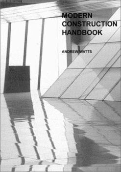 Hardcover Modern Construction: Handbook (Modern Construction Series) Book