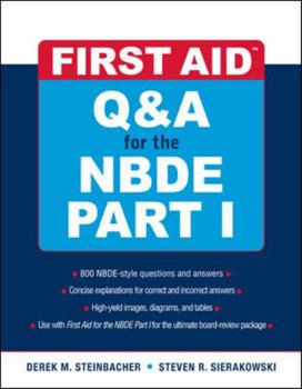 Paperback First Aid Q&A for the Nbde Part I Book