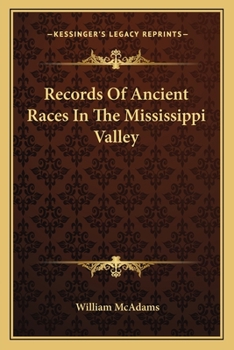 Paperback Records Of Ancient Races In The Mississippi Valley Book