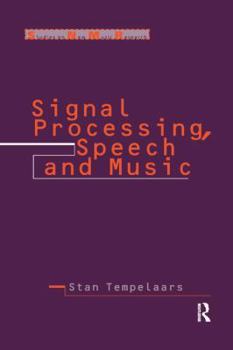 Paperback Signal Processing, Speech and Music Book