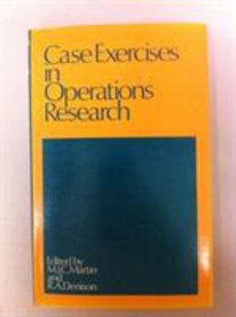 Hardcover Exercises in Operation Research Book