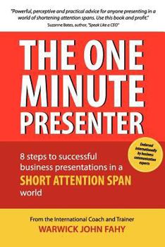 Paperback The One Minute Presenter Book