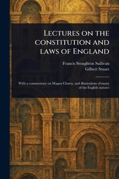Paperback Lectures on the Constitution and Laws of England Book
