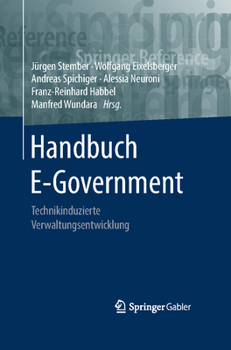 Hardcover Handbuch E-Government: Technikinduzierte Verwaltungsentwicklung [With eBook] [German] Book