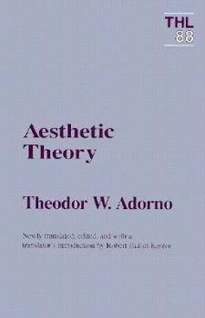 Paperback Aesthetic Theory: Volume 88 Book