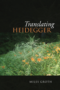 Paperback Translating Heidegger Book