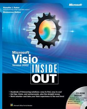 Paperback Microsofta Visioa Version 2002 Inside Out [With CDROM] Book
