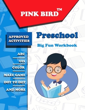 Preschool Big Fun Workbook: Learning Sight Words: Includes a Wipe-Clean Pen and Flash 8.5*11in