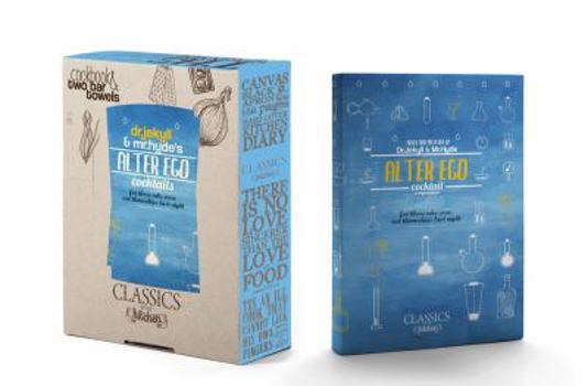 Hardcover Alter Ego Cocktail Compendium - Mixed and Matched by Jekyll & Hyde: Book and Apron Set Book