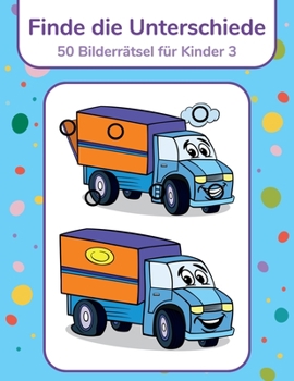 Paperback Finde die Unterschiede - 50 Bilderrätsel für Kinder 3 [German] Book