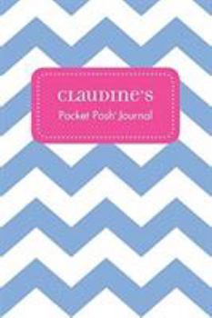 Paperback Claudine's Pocket Posh Journal, Chevron Book