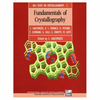 Paperback Fundamentals of Crystallography Book