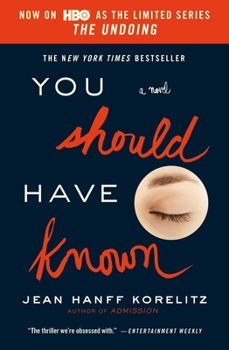 Paperback You Should Have Known: Now on HBO as the Limited Series the Undoing Book