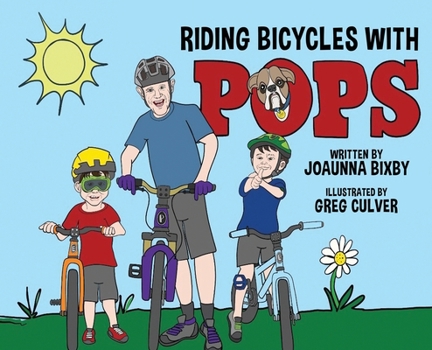 Hardcover Riding Bicycles with Pops Book