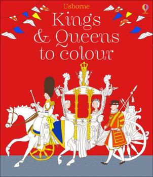 Hardcover Kings and Queens to Colour Book