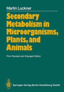 Paperback Secondary Metabolism in Microorganisms, Plants, and Animals Book